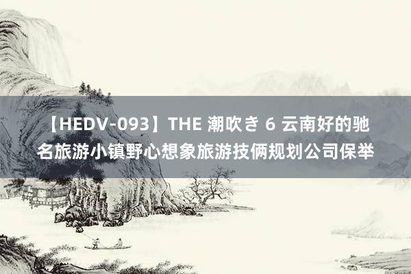 【HEDV-093】THE 潮吹き 6 云南好的驰名旅游小镇野心想象旅游技俩规划公司保举