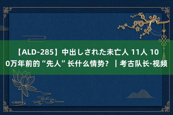 【ALD-285】中出しされた未亡人 11人 100万年前的“先人”长什么情势？｜考古队长·视频